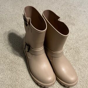 Serra Women's Tan Rain Boots
